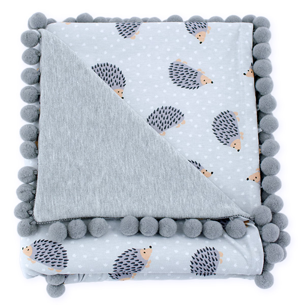 Cotton blanket Sophie 072 hedgehog 100x140
